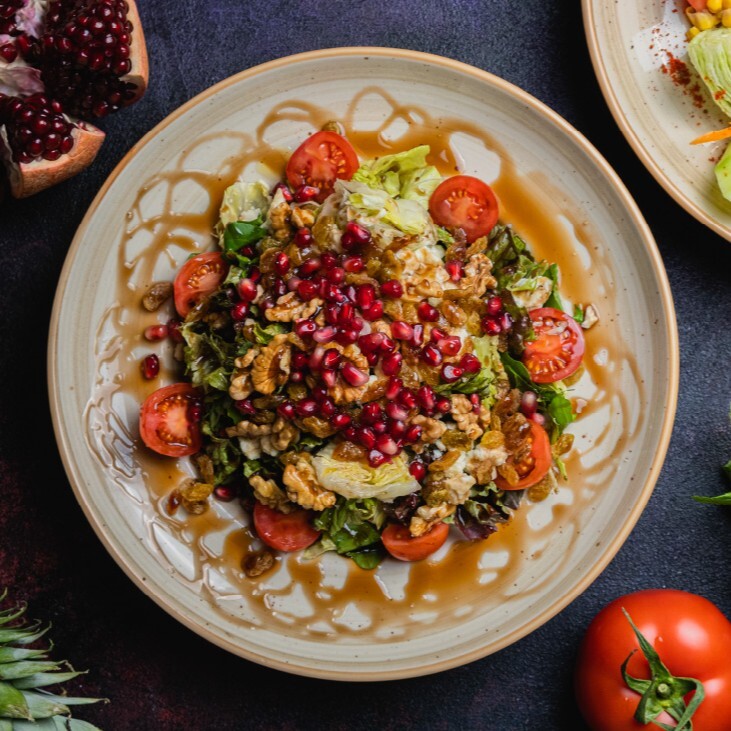 Peynirli Roka Salatası