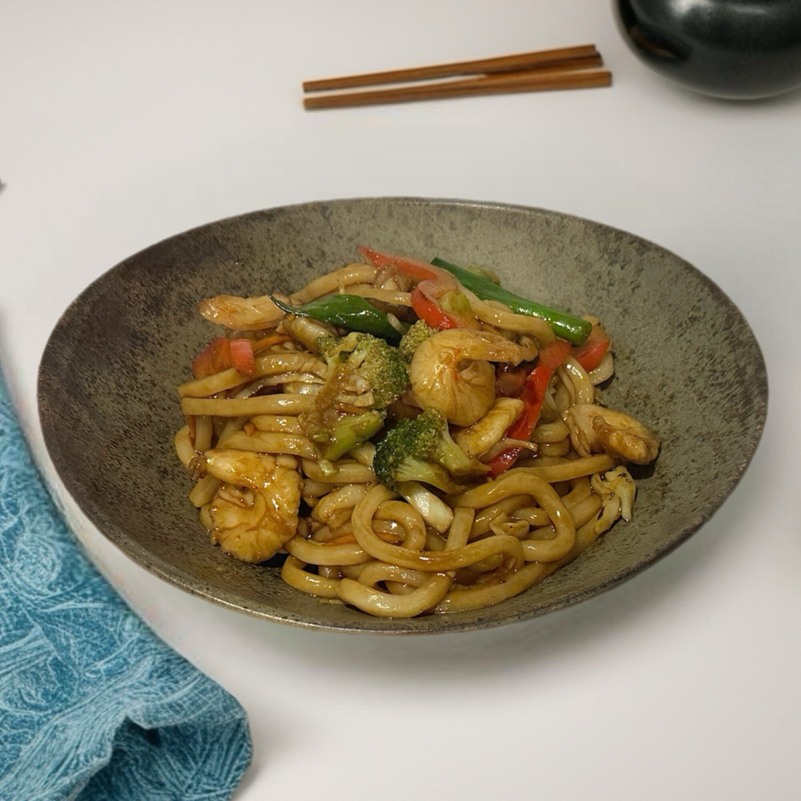 Karidesli Udon