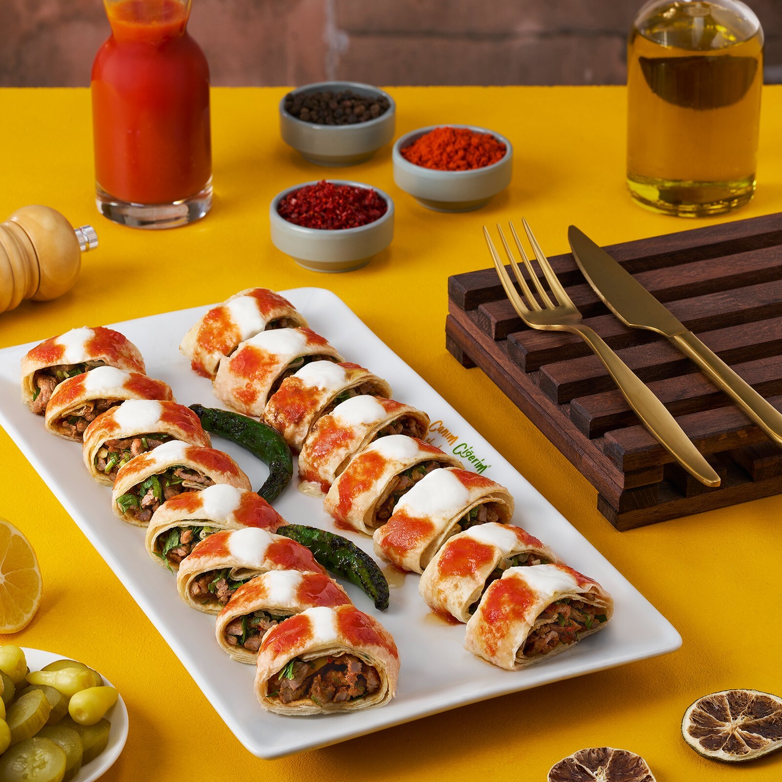 Large Yoğurtlu Et Tantuni