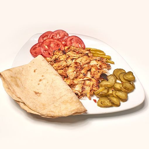 Porsiyon tavuk Döner + Coca-Cola (33 cl.)