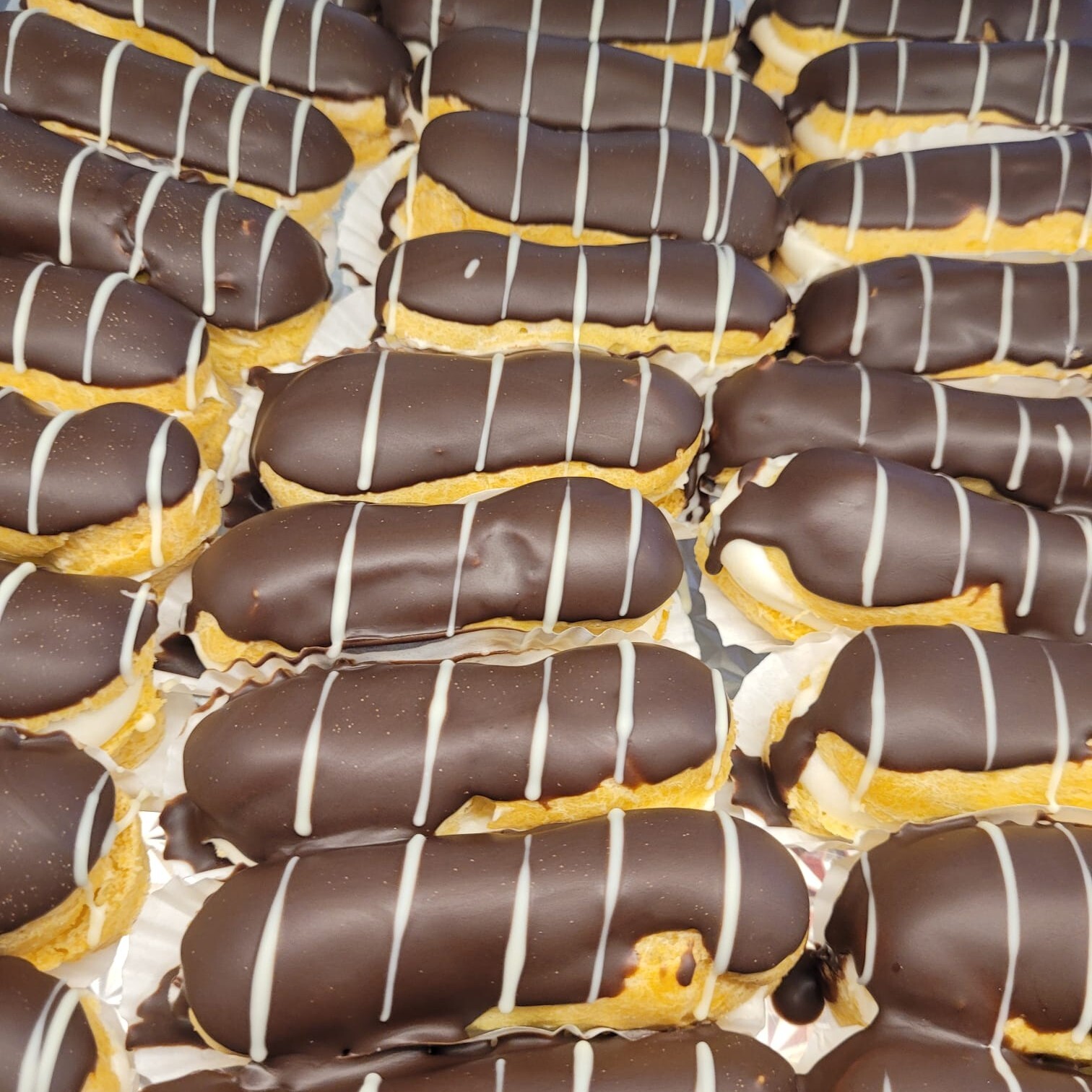 Beyaz Çikolatalı Ekler (500gr)
