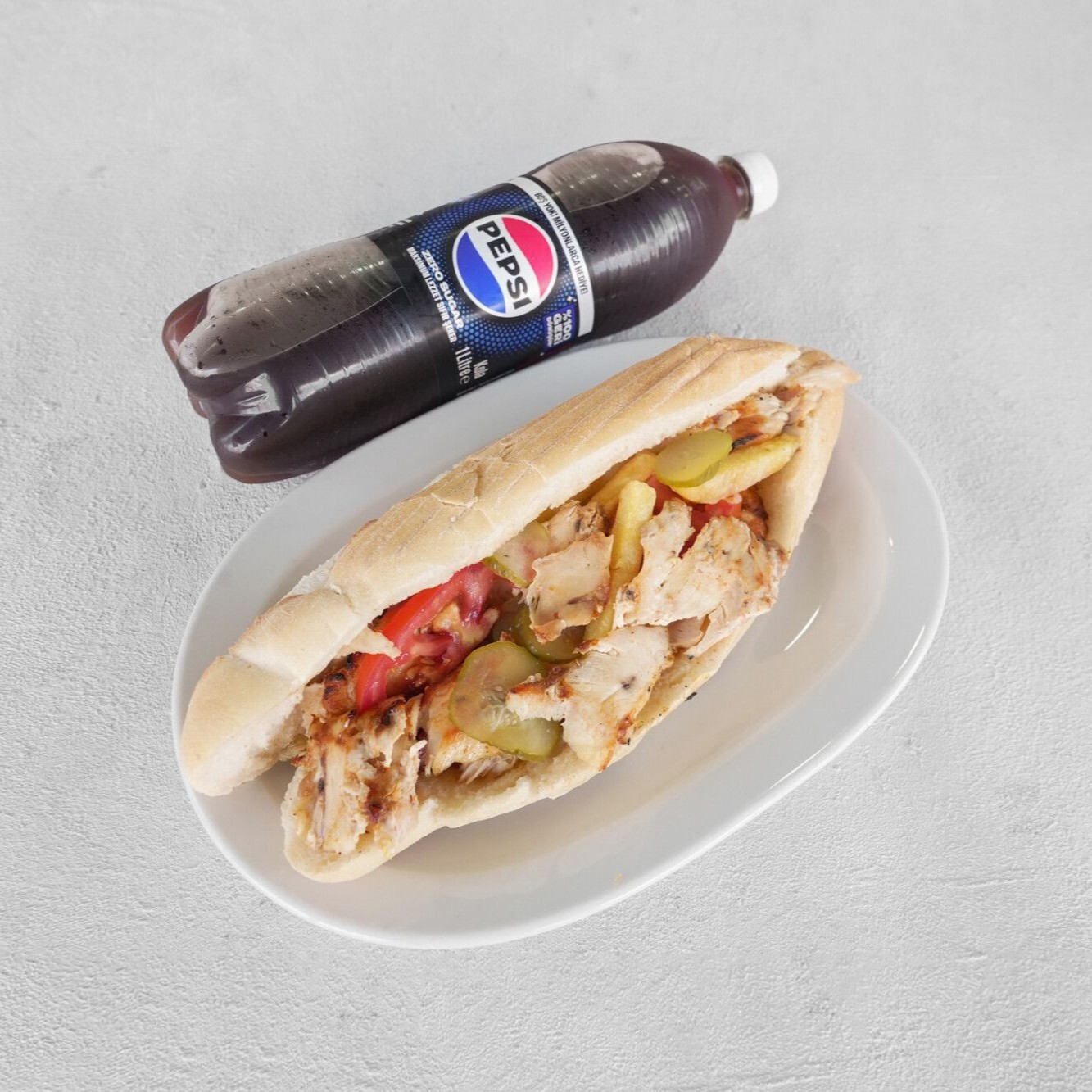 5'li Tavuk Döner Sandviç Menü