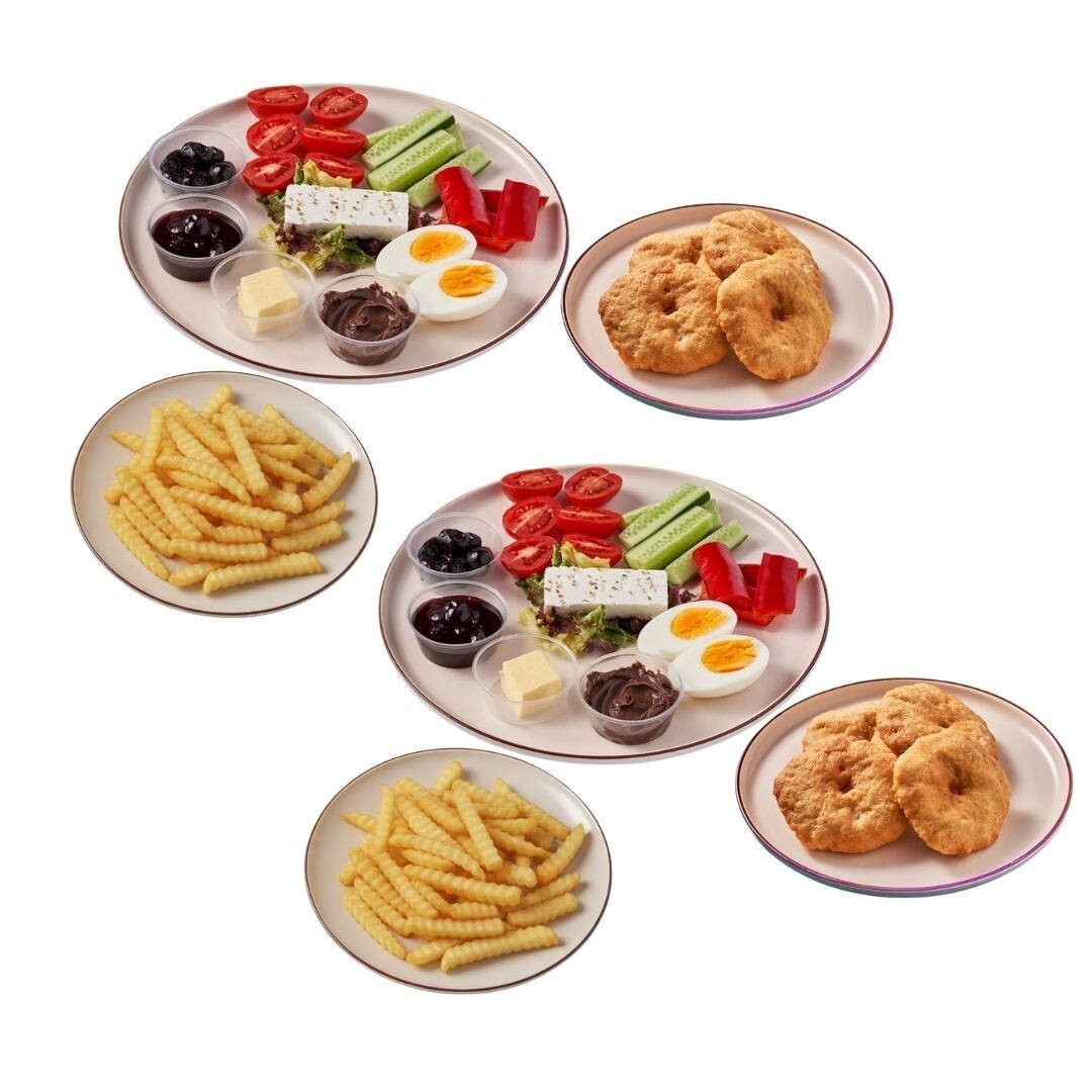 2'li Geleneksel Kahvaltı Tabağı Set Menü 1