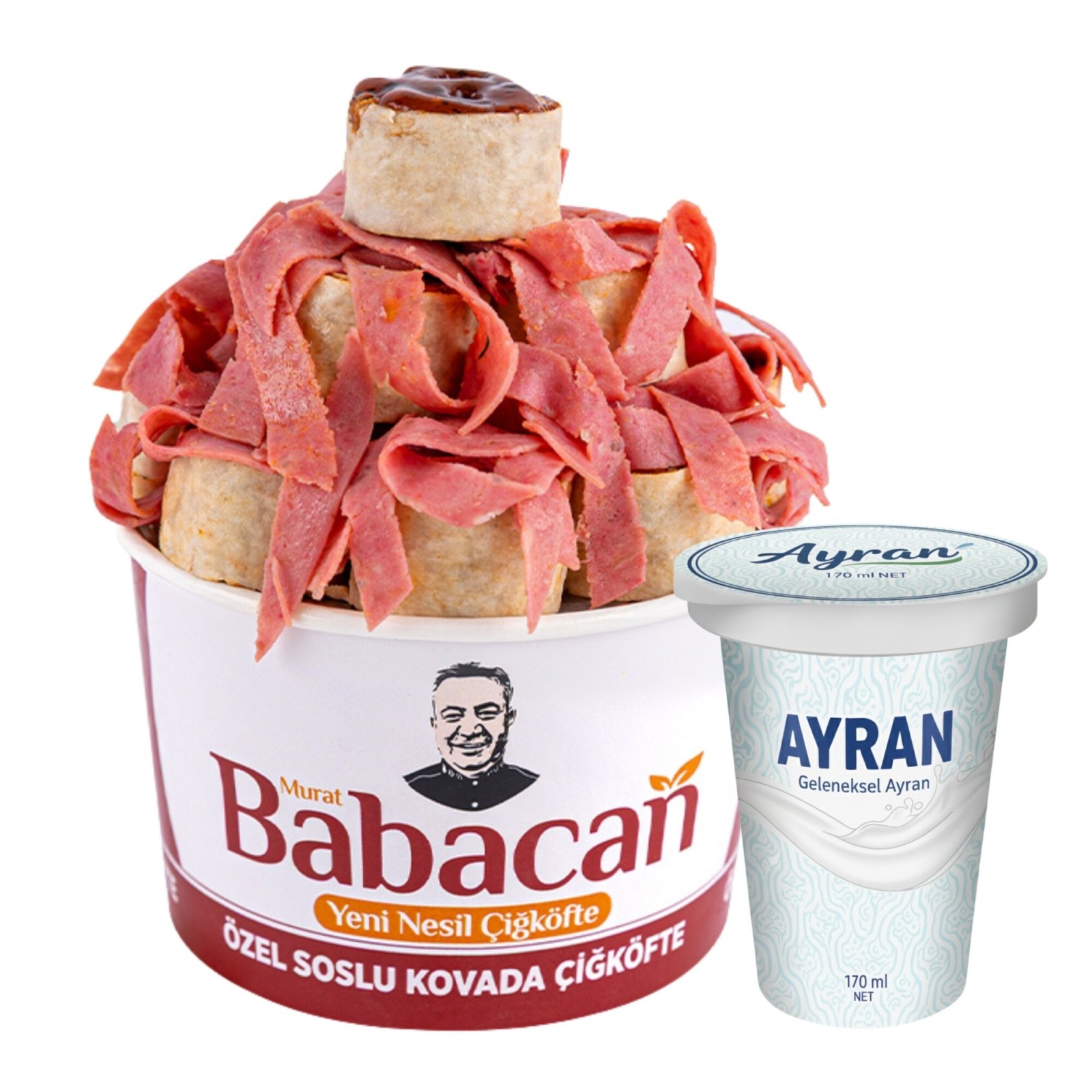 Babacan Kova & Ayran Menü