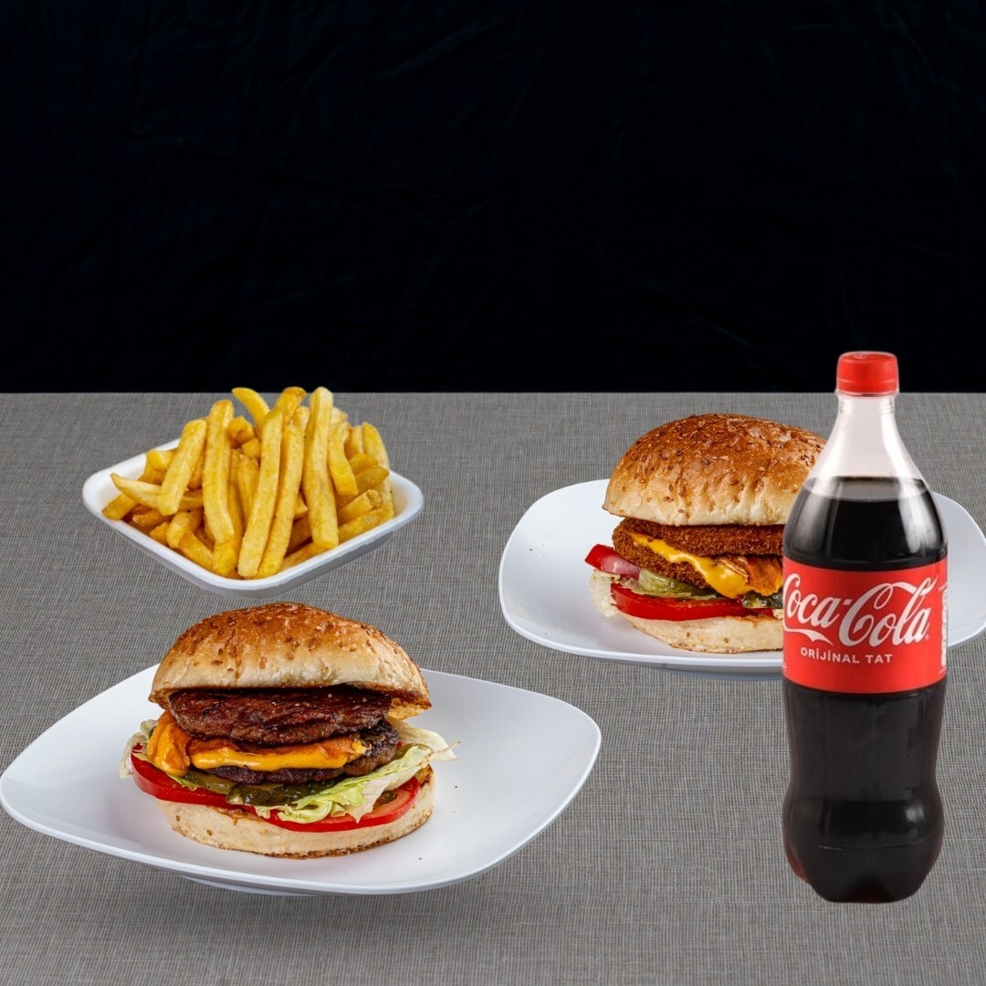 4'lü Burger Menü