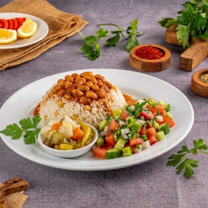 Kuru Fasulye Pilav