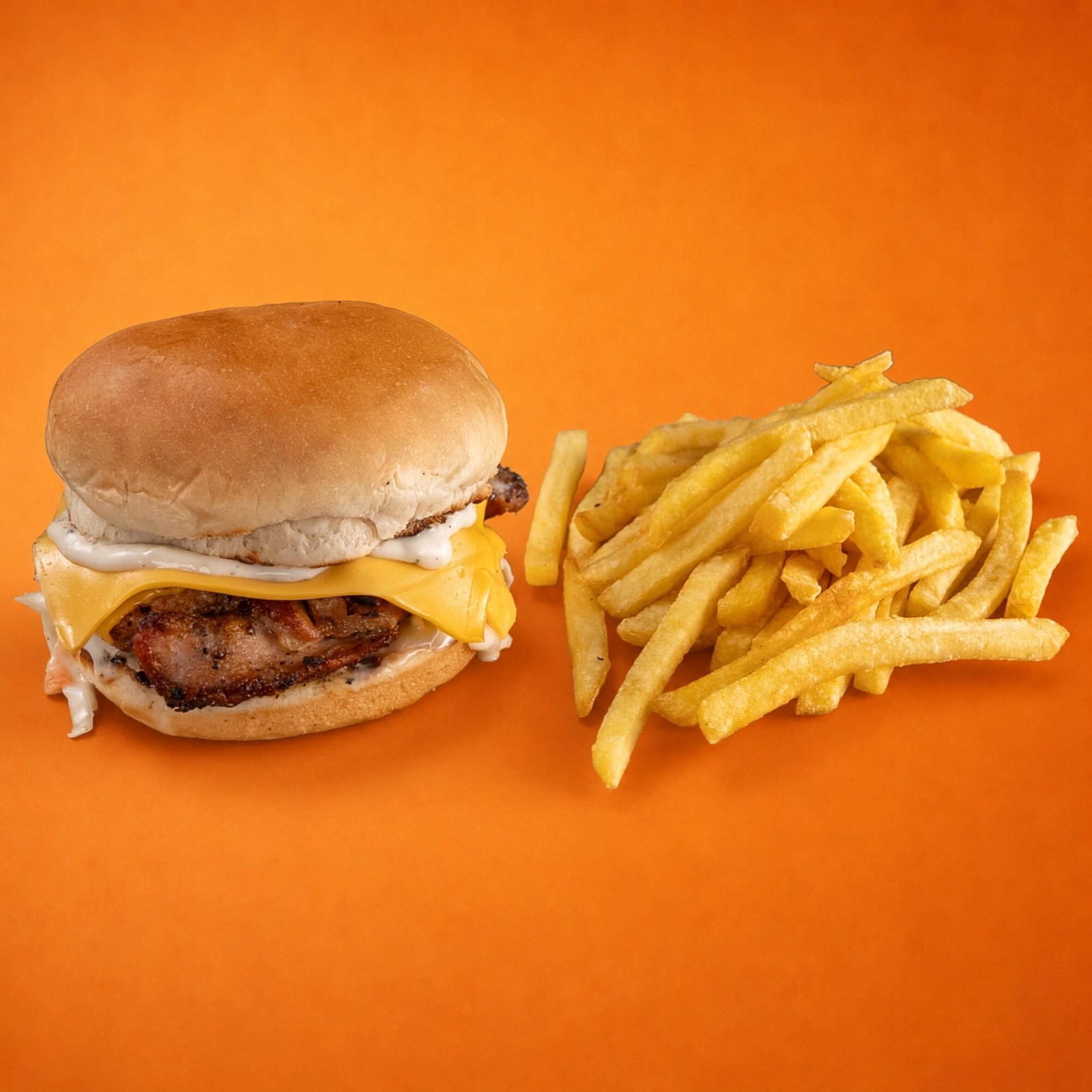 Ranch Soslu Tavuk Pirzola Burger