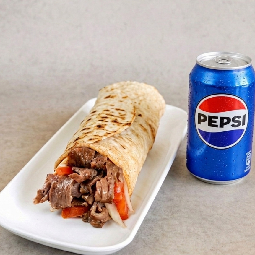 Et Dürüm Menü 3 (100 gr)