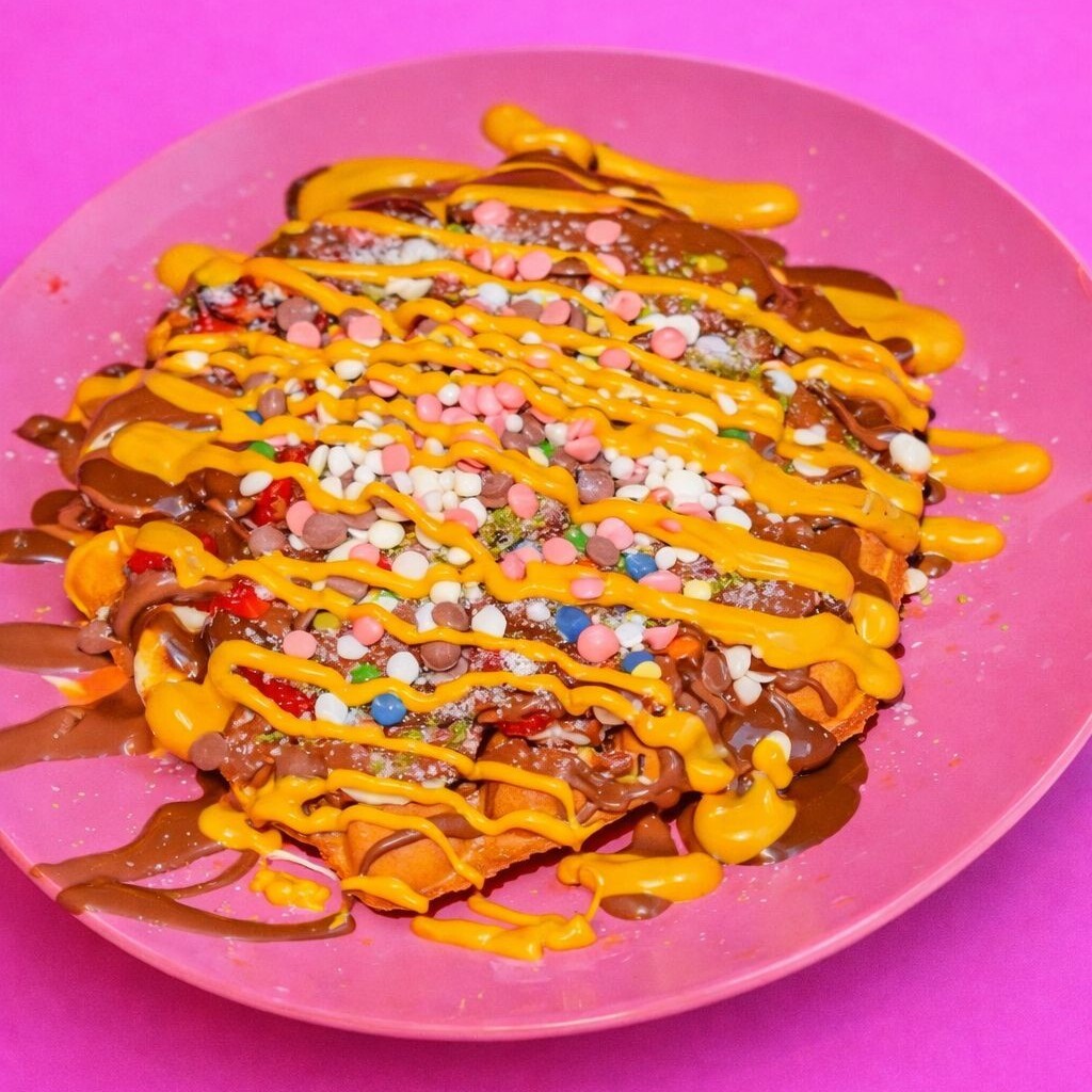Açık Bubble Waffle