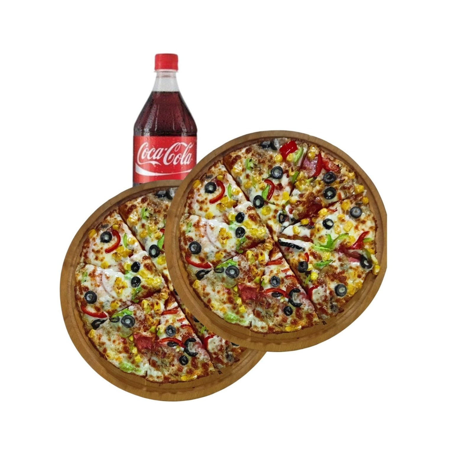 Seçmeli Double Pizza&İçecek Menü