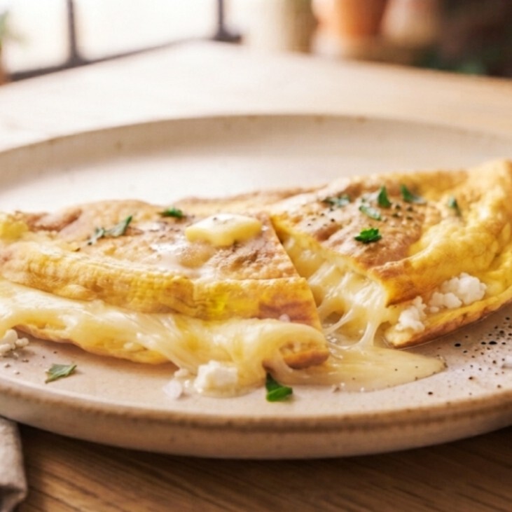 Kaşarlı Omlet