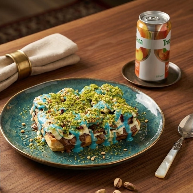 Bubble Gum Waffle ( Büyük hamur )