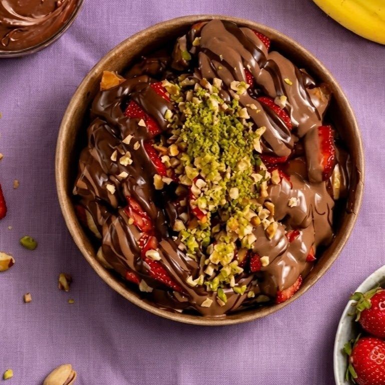 Çikolata Aşkı Bowl Waffle