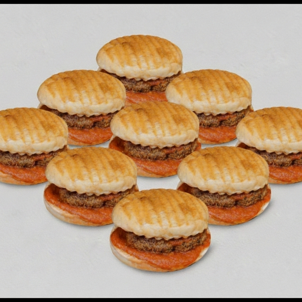 10'lu Islak Hamburger Menü
