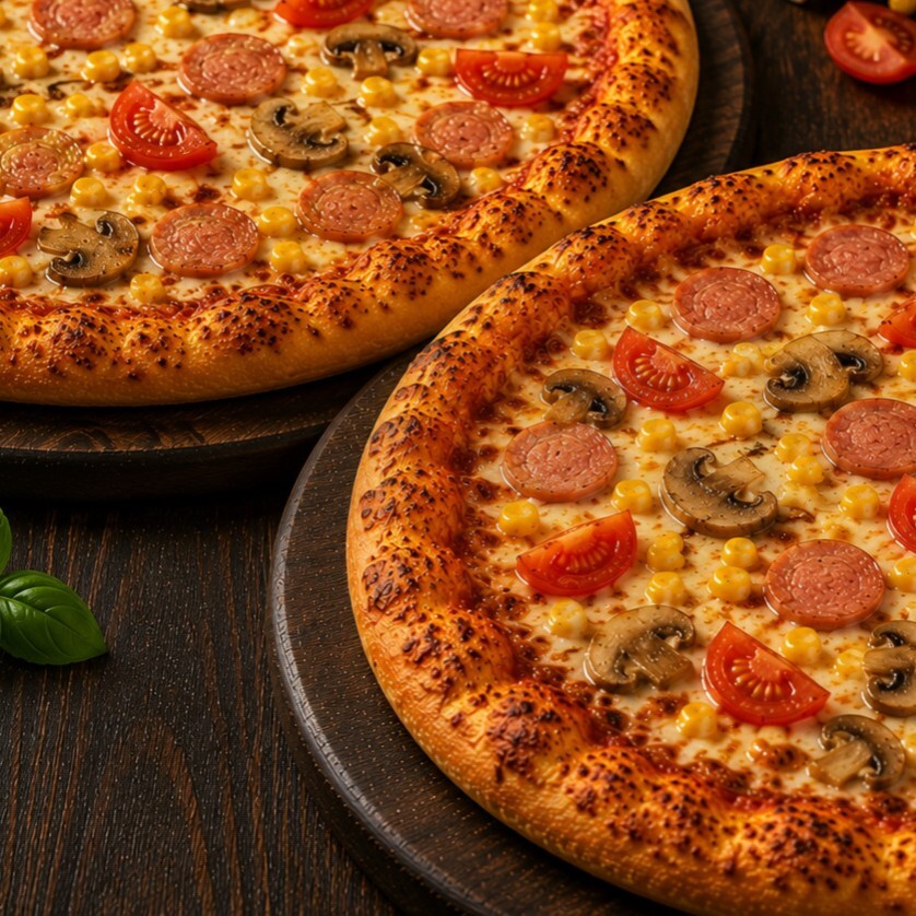 Sosislim Pizza (Büyük Boy)