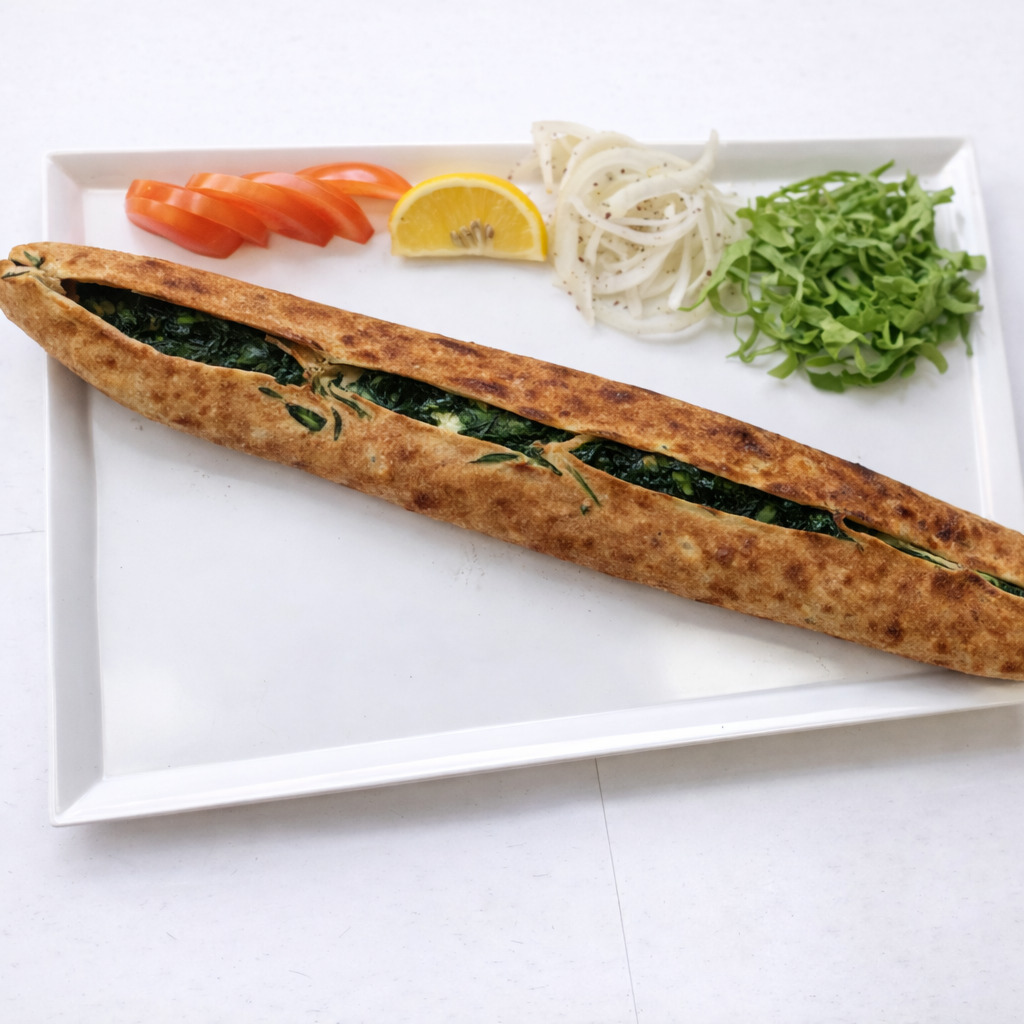 Ispanaklı Pide