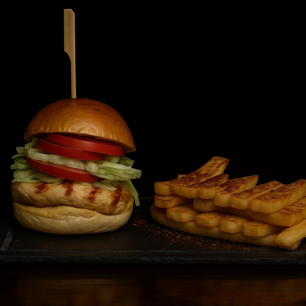 Tavuk Lokum Burger