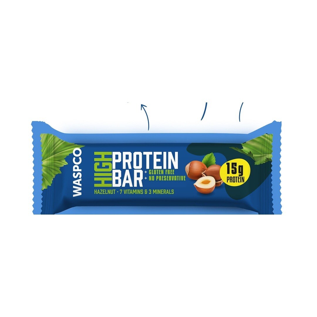 Waspco Fındıklı Protein Bar (50 G)