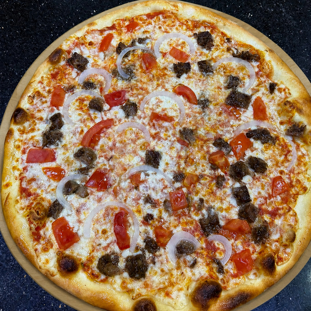 Kavurmalı Pizza ( Jumbo )