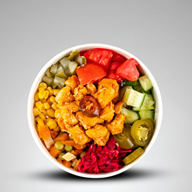 Meksika Soslu Tavuklu Bowl Pilav