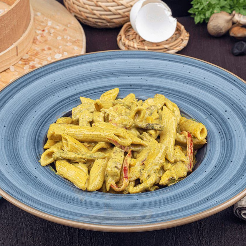 Tavuklu Crema Mantarlı Penne