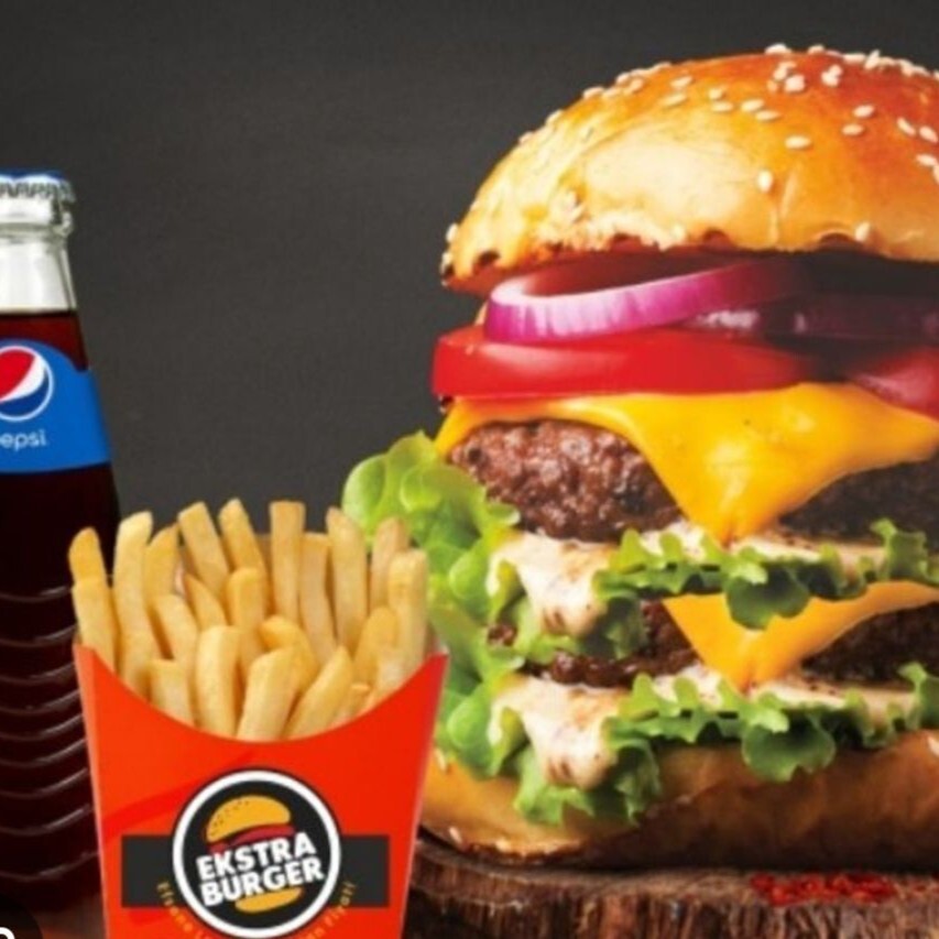 Duble Burger (180 Gr) Menü