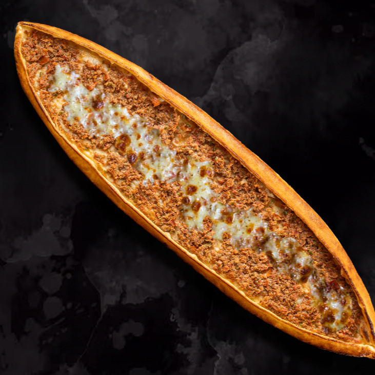Kıymalı Kaşarlı Pide