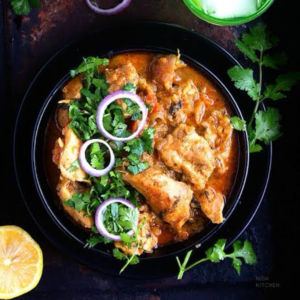 Chicken Do Pyaza