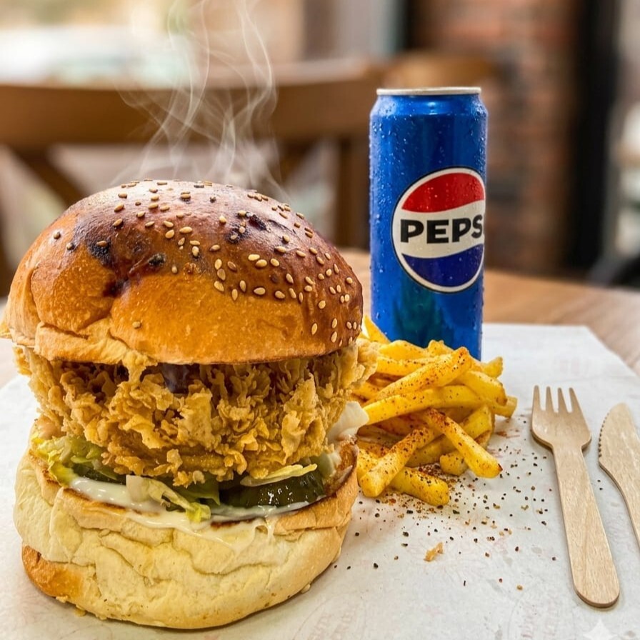 Ranch Soslu Crispy Chıken Burger Menü
