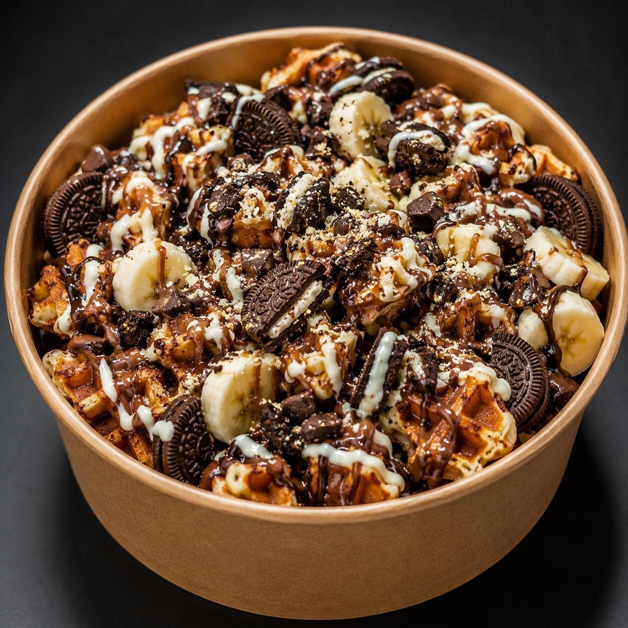 kızgın Oreo Waffle kova