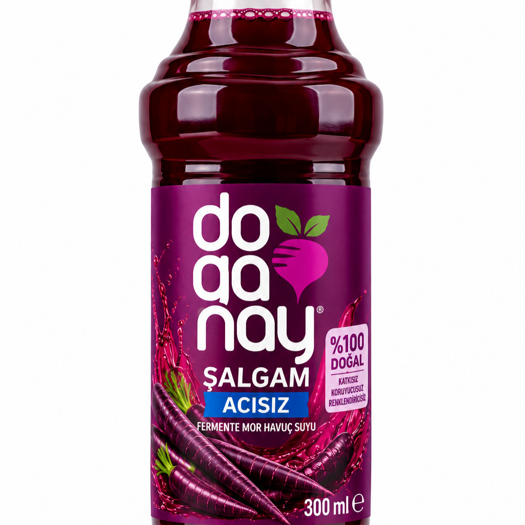 Doğanay Şalgam Acısız (300 ml)
