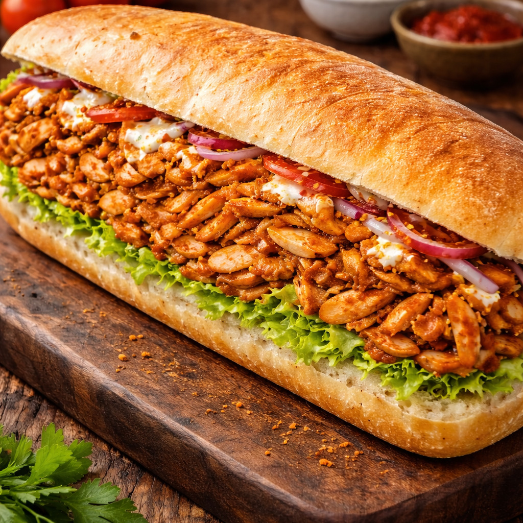 Tam Ekmek Arası Tavuk Döner