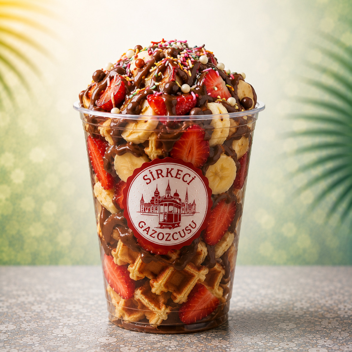 Bardakta Waffle