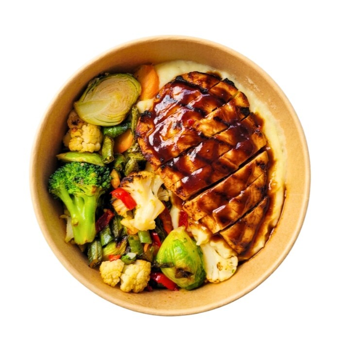 Barbekü Tavuklu Bowl