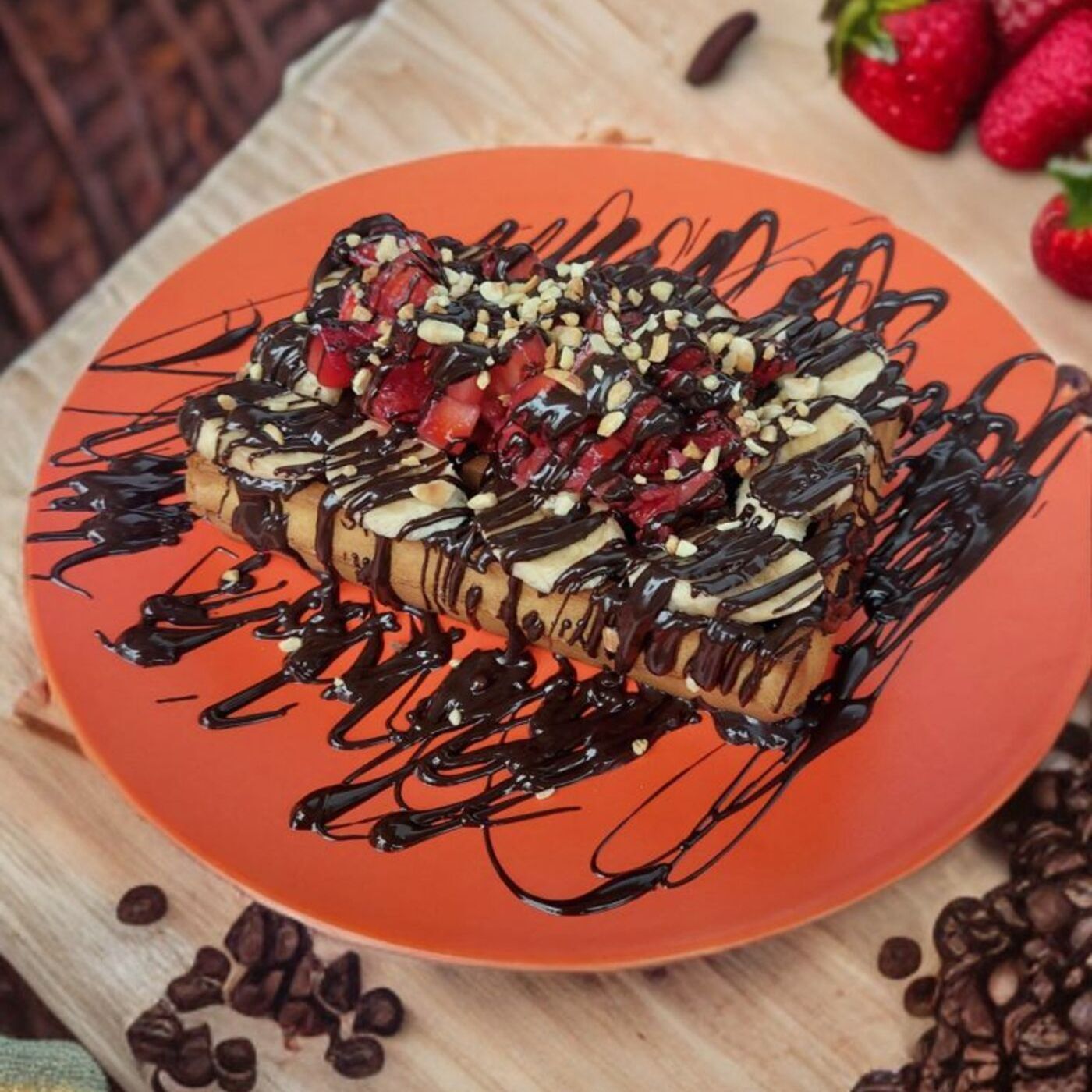 Waffle Dark (Büyük Hamur)