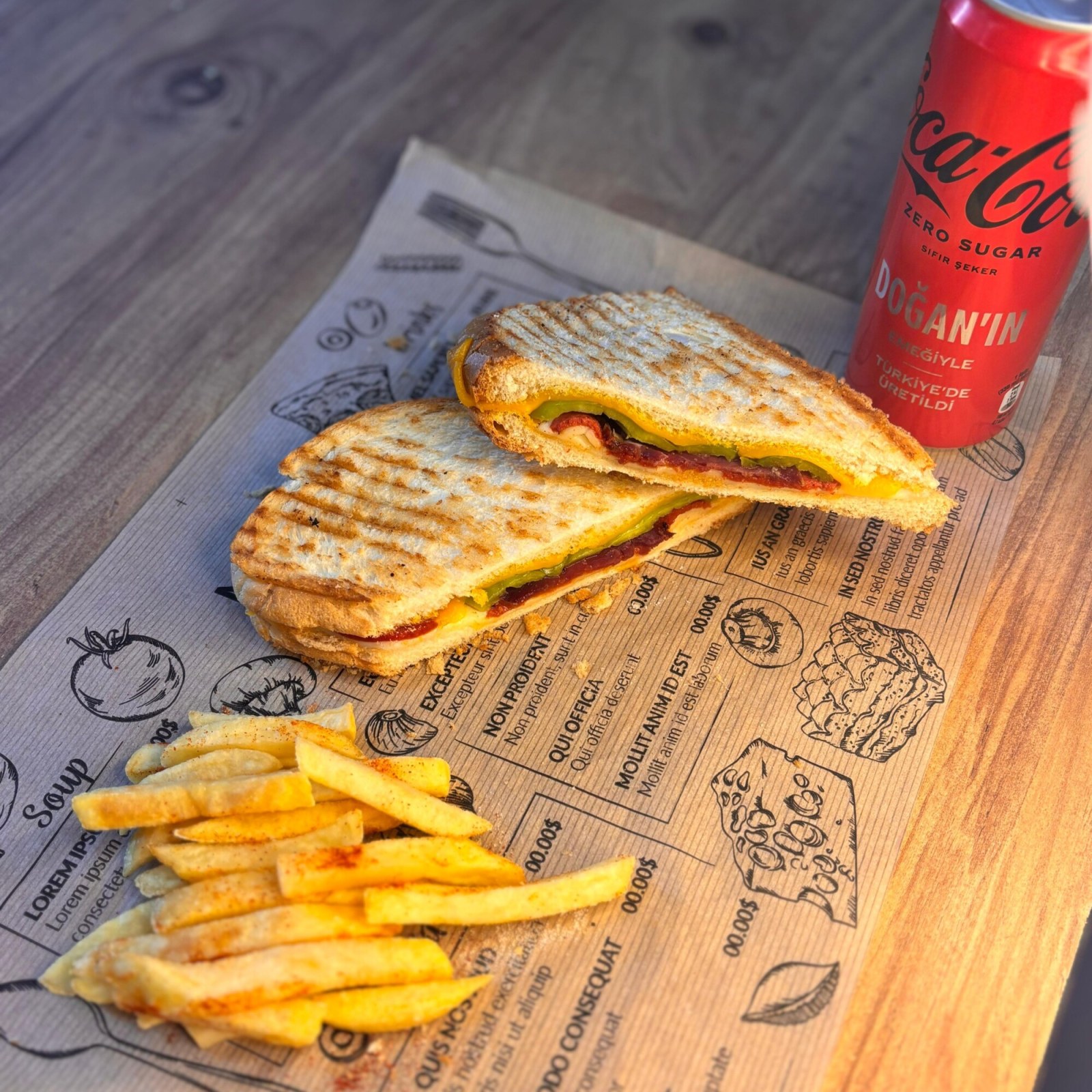 Selanik Tost Menü