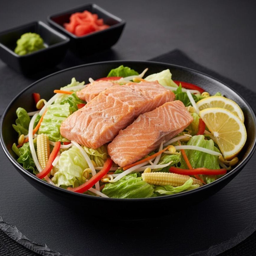 Somonlu Salata / Salmon Salad