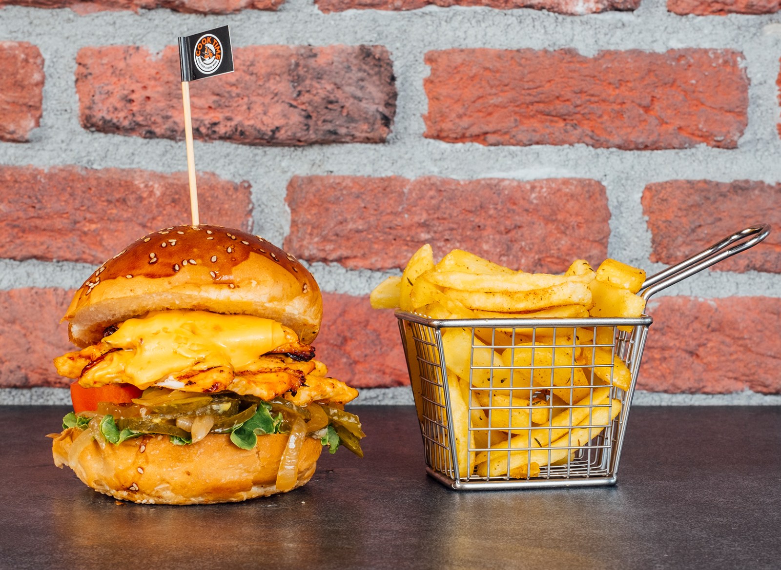 Izgara Tavuk Burger
