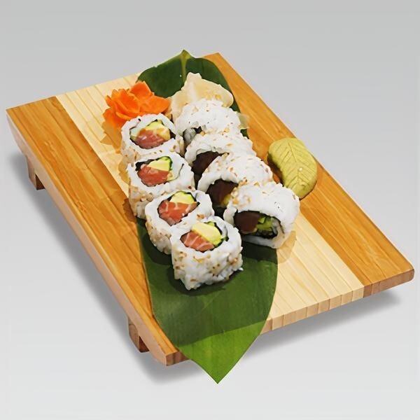 149. Sake Avocado Inside Out Roll