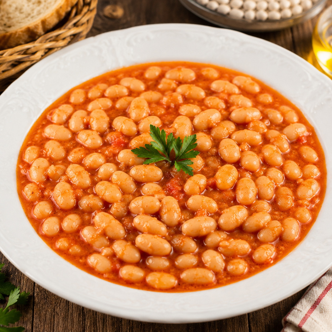 Güveçte Etli Kuru Fasulye (250gr)