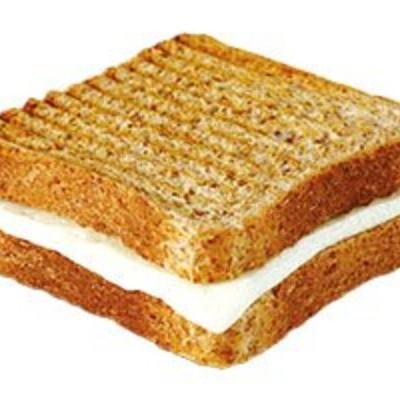 Kepek Ekmeğine Beyaz Peynirli Tost