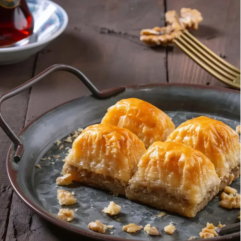 Cevizli Ev Baklavası Porsiyon 4 Dilim