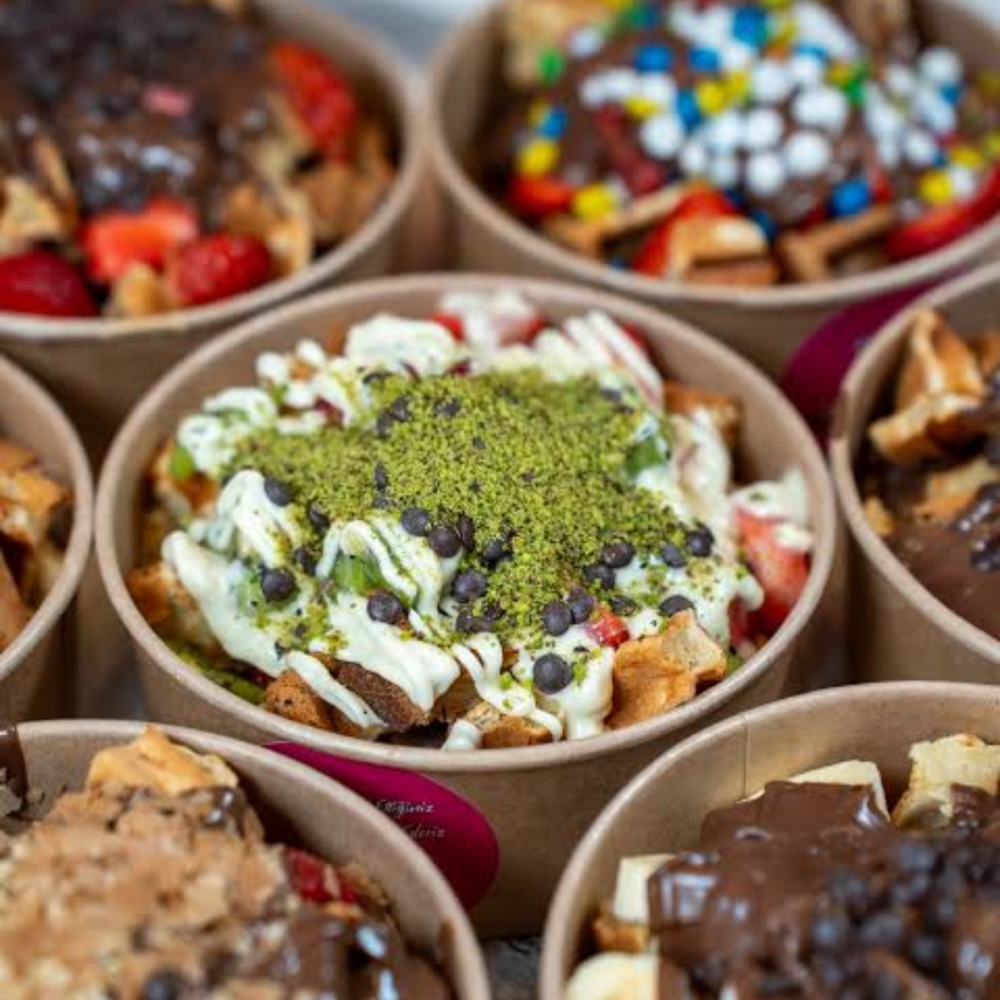 Waffle bowl