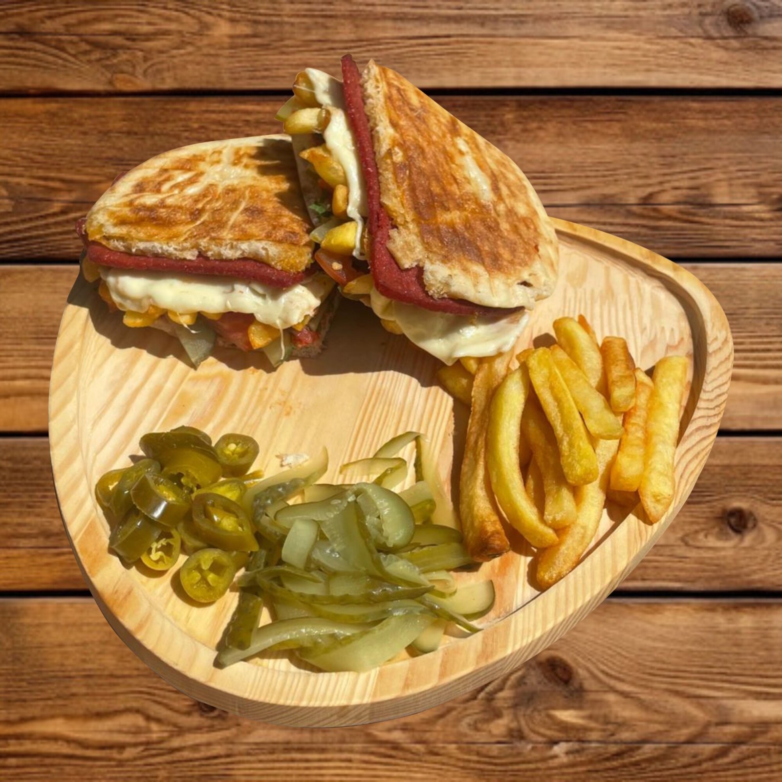Karışık Bazlama Tost