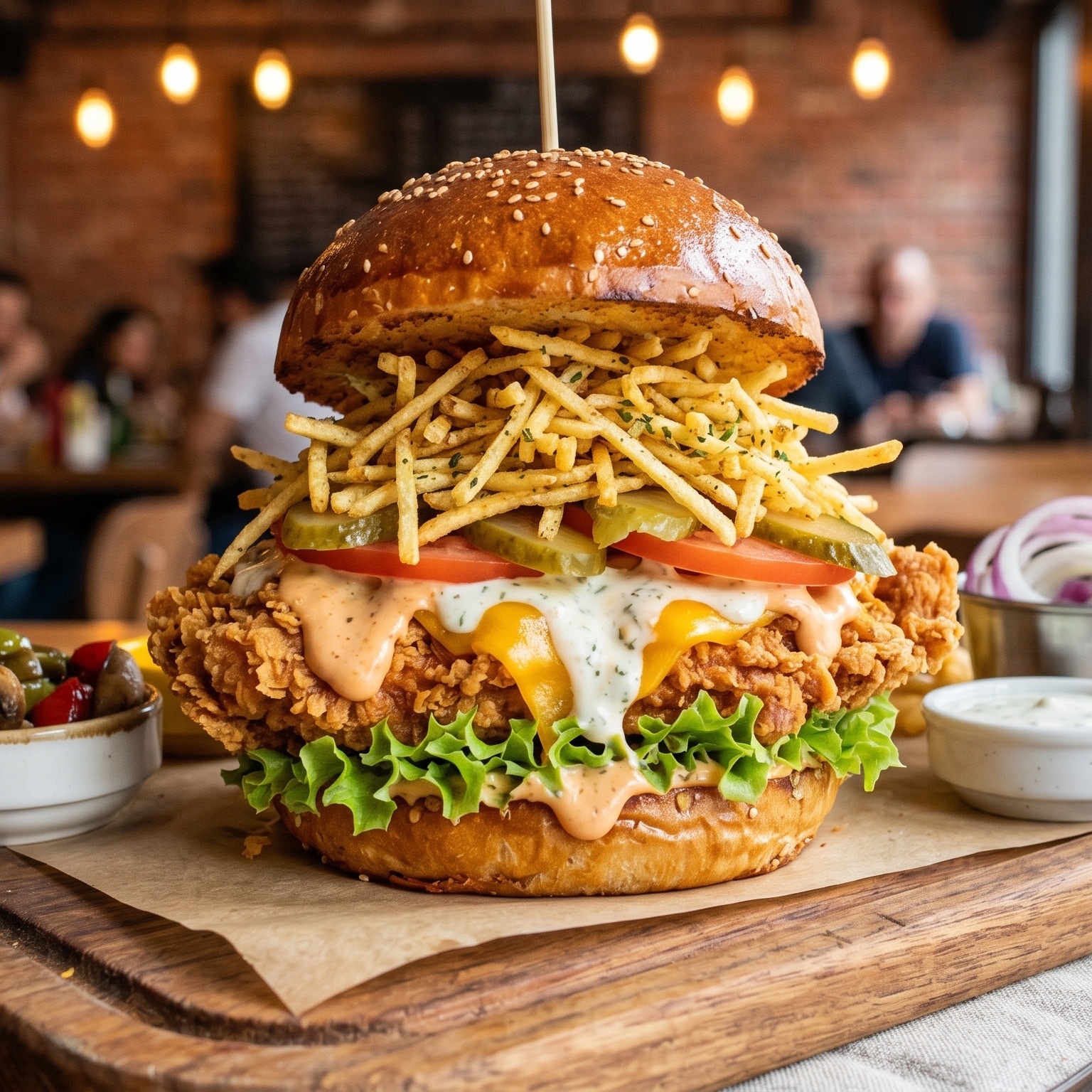 Çıtır Ranch Burger