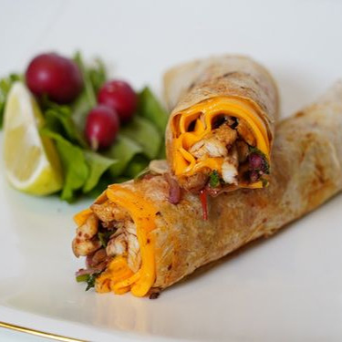 Cheddarlı Tavuk Tantuni Dürüm+Coca Cola 330 ml