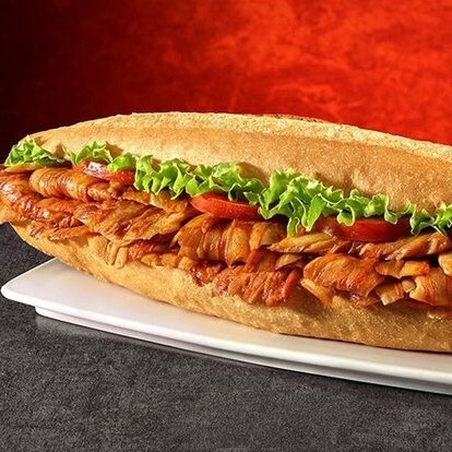 Ekmek Arası Tavuk..Tam + 330 ml Coca-cola
