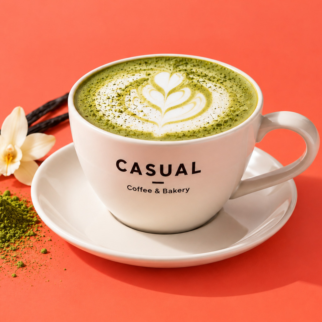 Vanilya Matcha Latte (Sıcak)