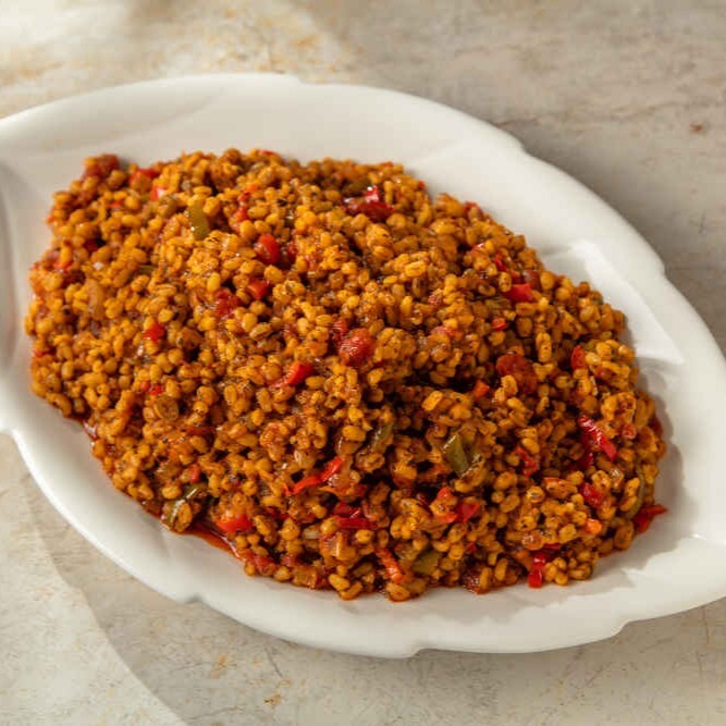 Sebzeli Bulgur Pilavı