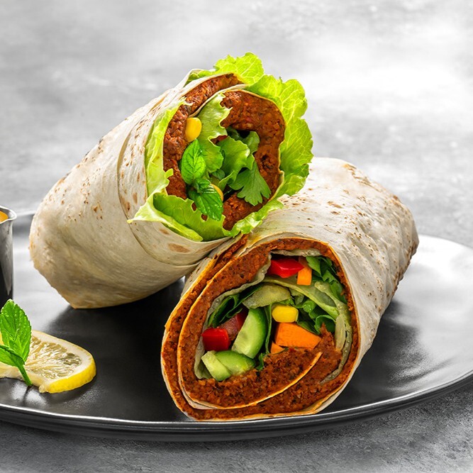 Mega Çiğ Köfte Dürüm ( 180 gr.)